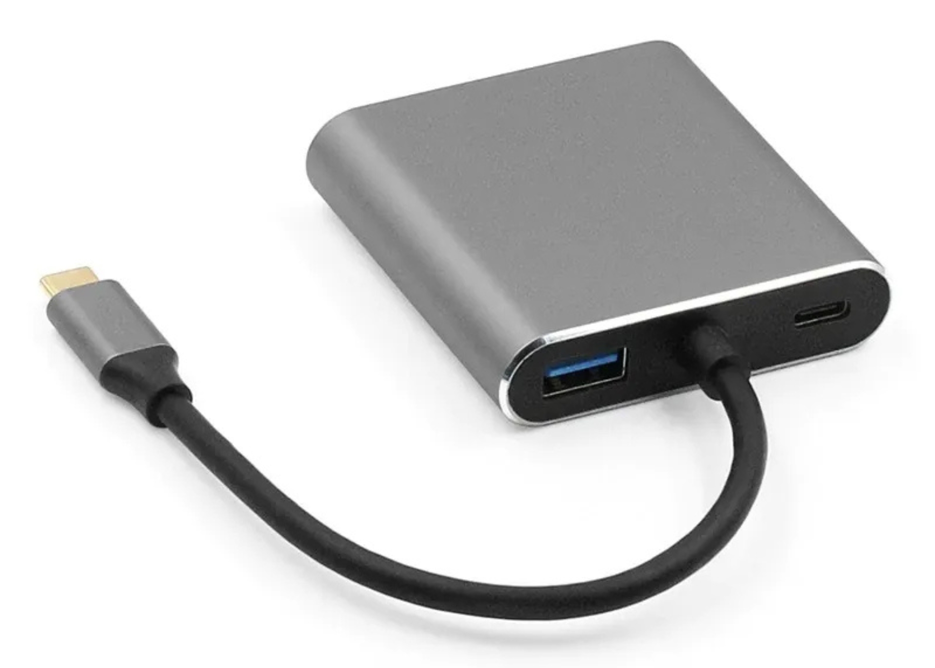 Bilişim Burada PL-5580 4 İn 1 Type-C to 2X HDMI + USB+Type-C Çevirici Dönüştürücü